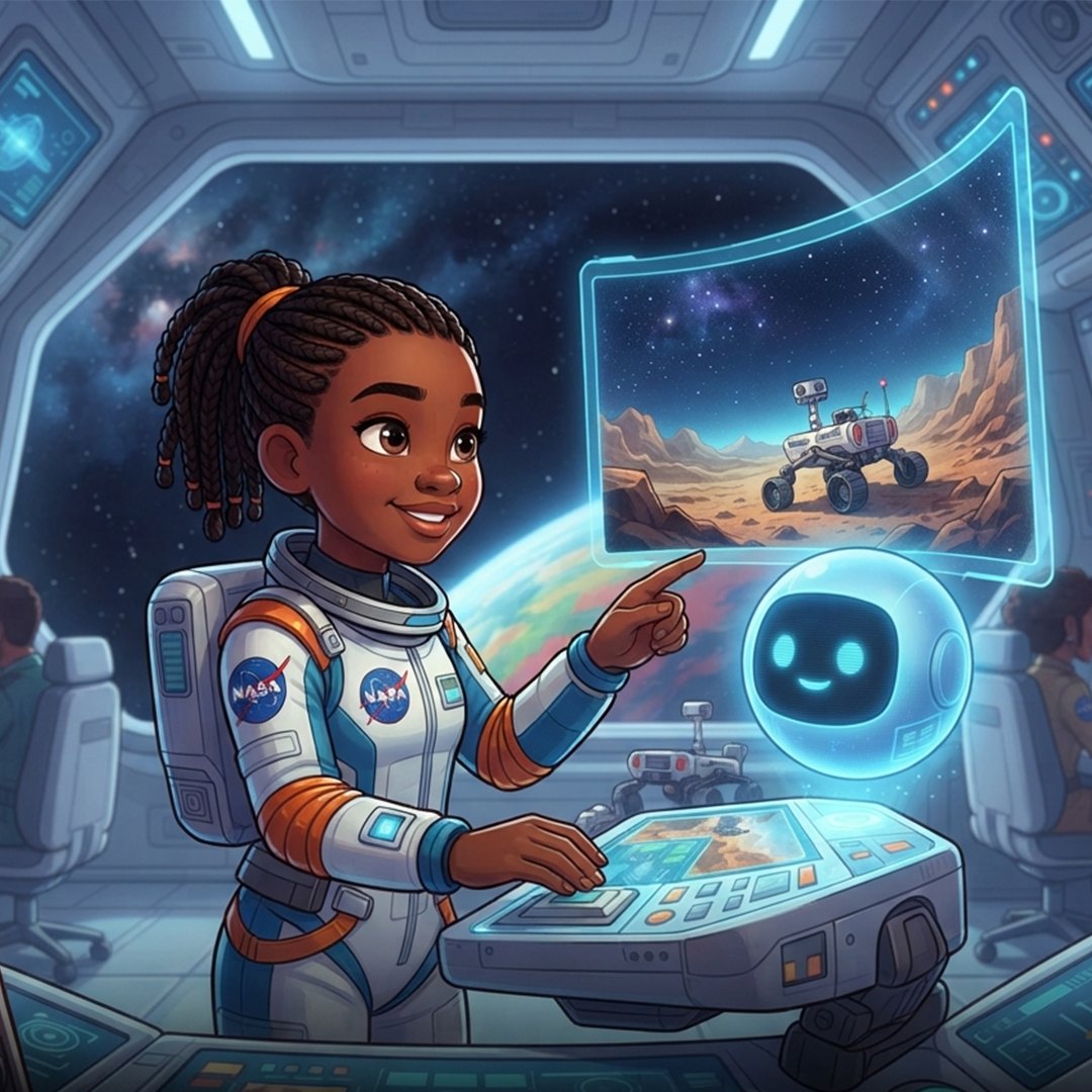 Space illustration